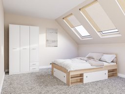 Ensemble de chambre Novsore 158 (Sonoma chêne)