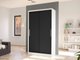 Armoire Closico 162 (Blanc + Noir)