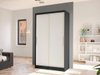 Armoire Closico Structor I (Noir + Blanc)