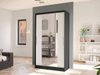 Armoire Closico Structor II (Noir + Blanc)