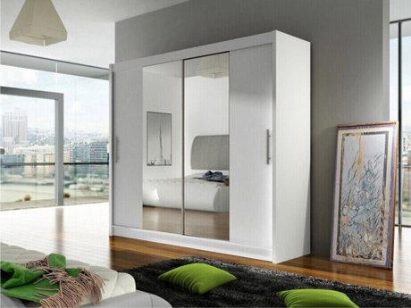 Armoire Closico Pallor II (Blanc)