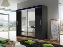 Armoire Closico Pallor II (Noir)