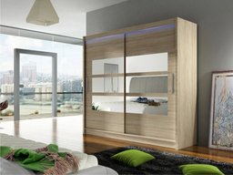 Armoire Closico Pallor III (Sonoma chêne)