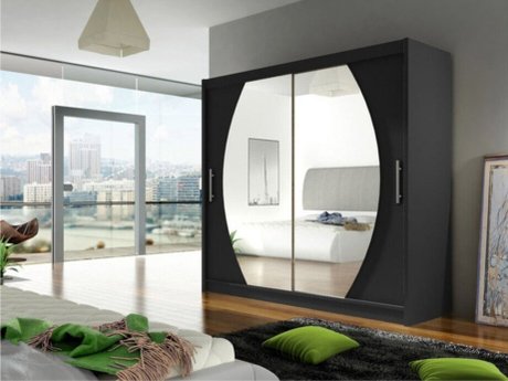 Armoire Closico Pallor IV (Noir)