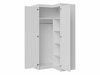 Armoire d'angle Novduni 116 (Blanc)