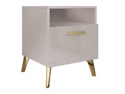 Table de chevet Comfivo Capella (Cachemire + Cachemire Brillant)