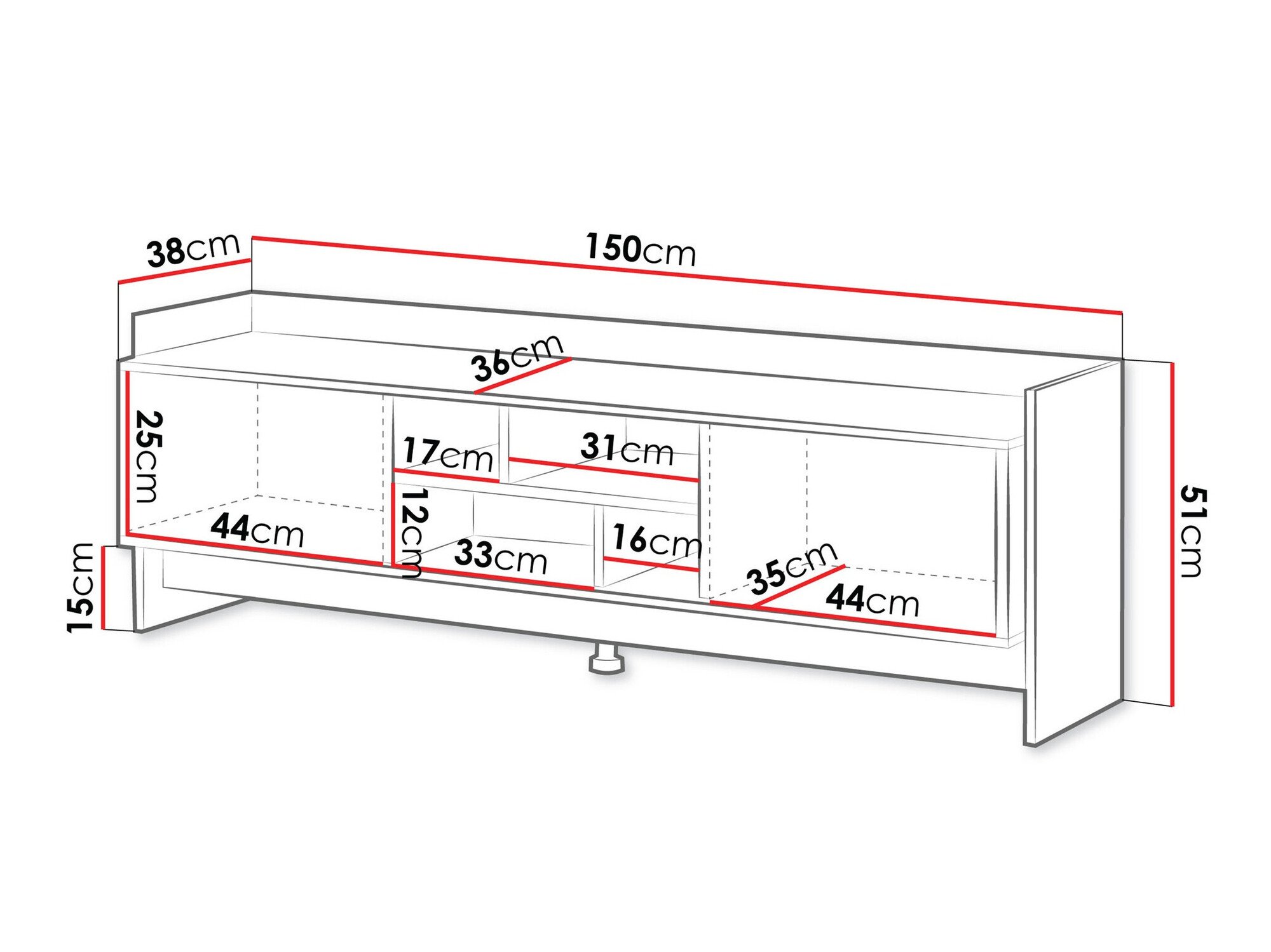 Meuble TV Mavnoli 105