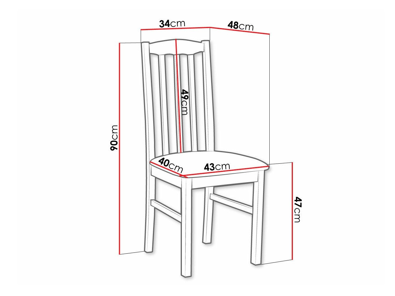 Chaise Victorville 366 (Paros 2)