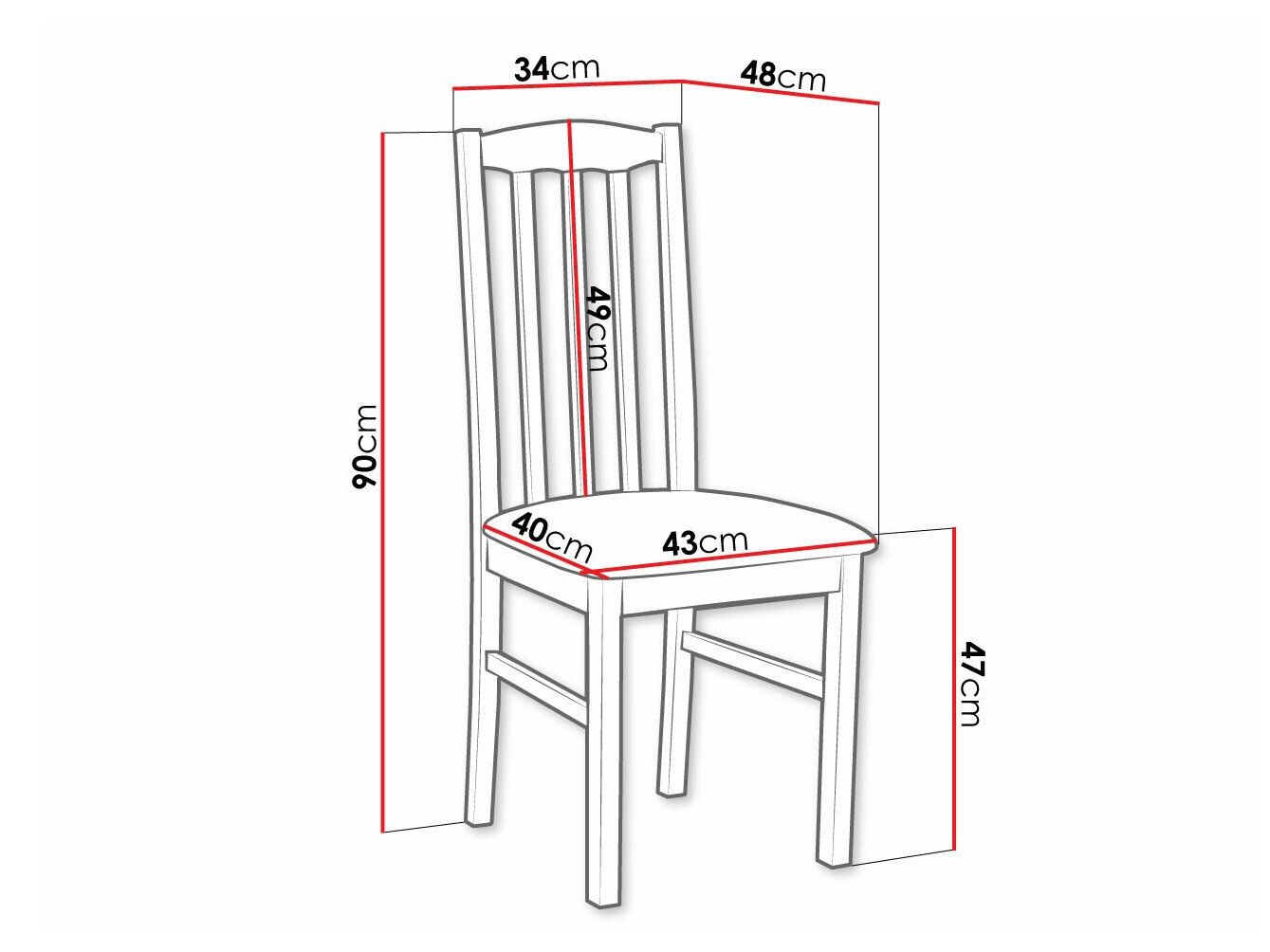 Chaise Victorville 366 (Paros 2)