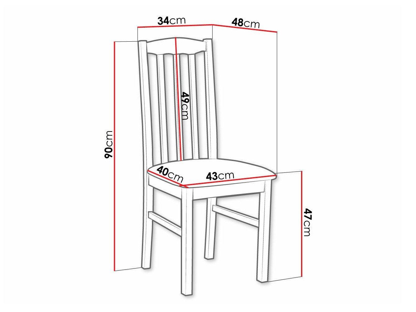 Chaise Victorville 366 (Paros 2)