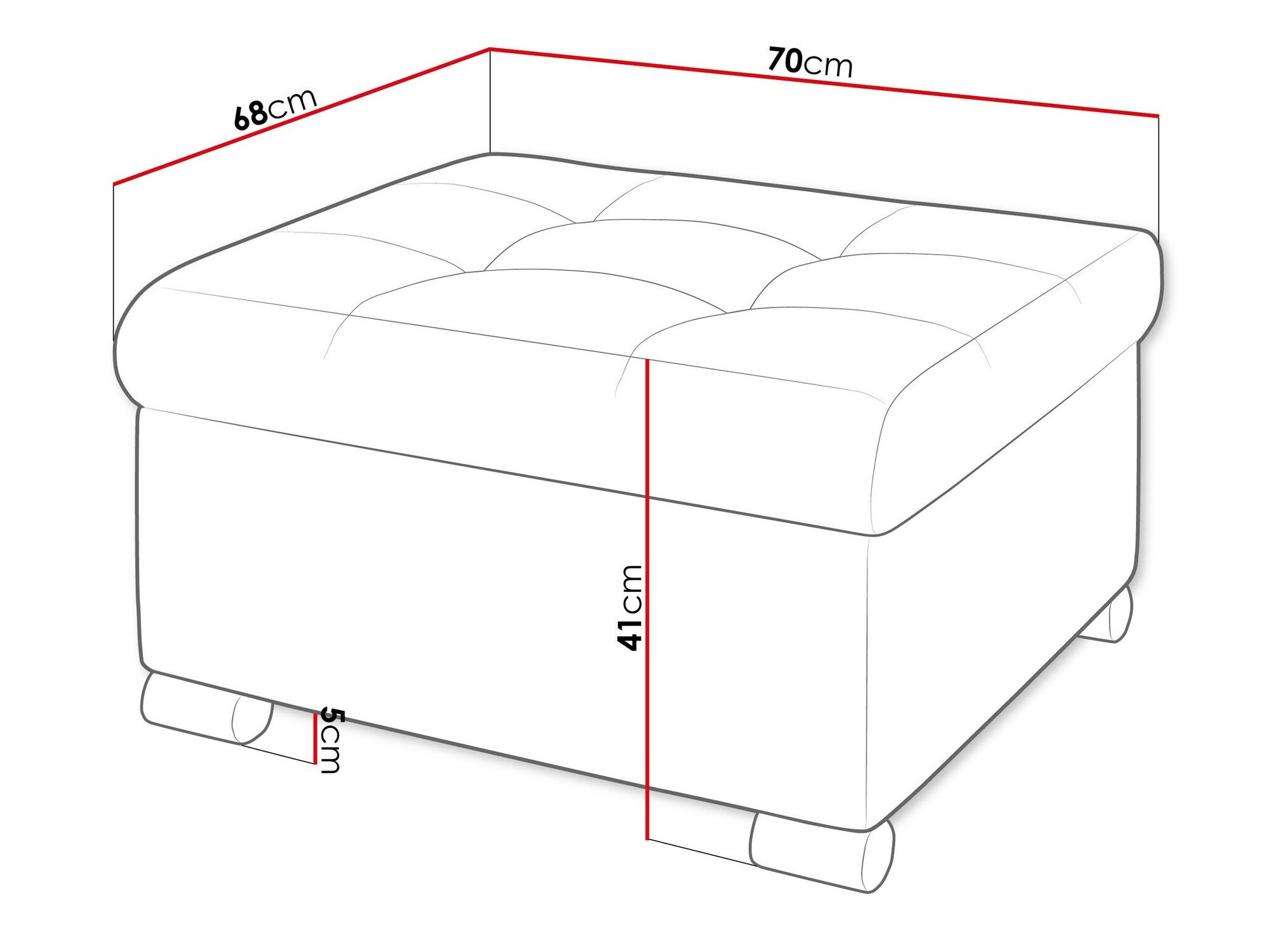 Pouf Comfivo Gemma (Clara 215.10)