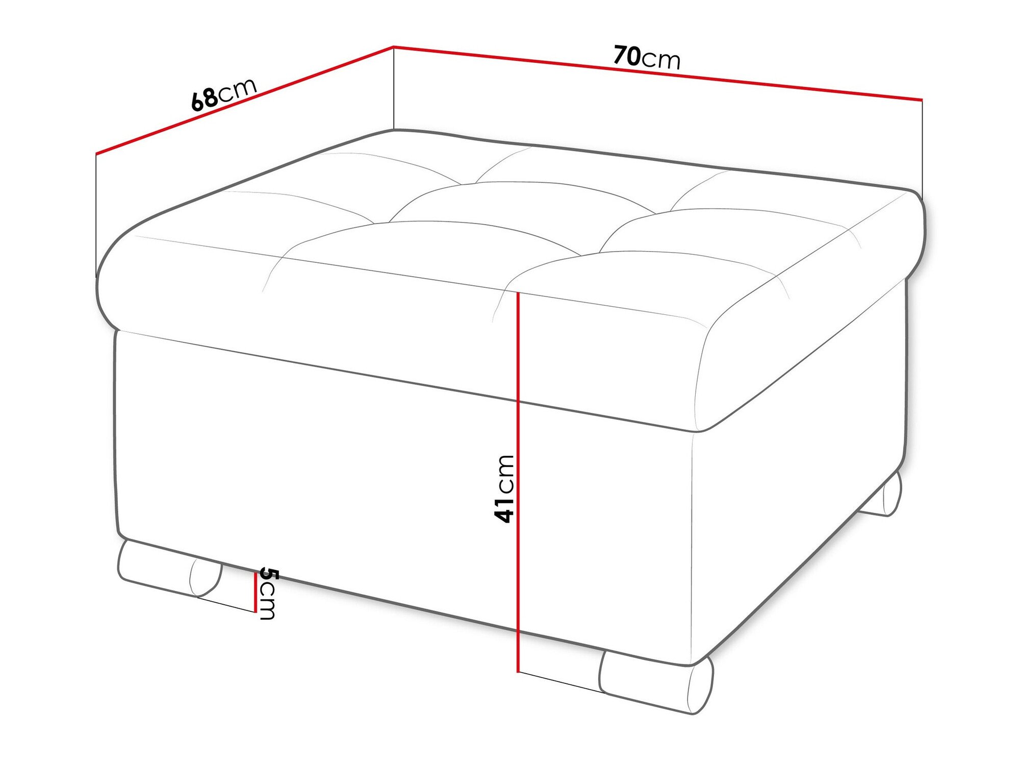 Pouf Comfivo Gemma (Clara 215.11)