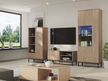 Ensemble de salon Lomsore 109 (Clair bois)