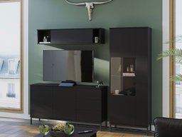 Ensemble de salon Lomsore 110 (Noir)