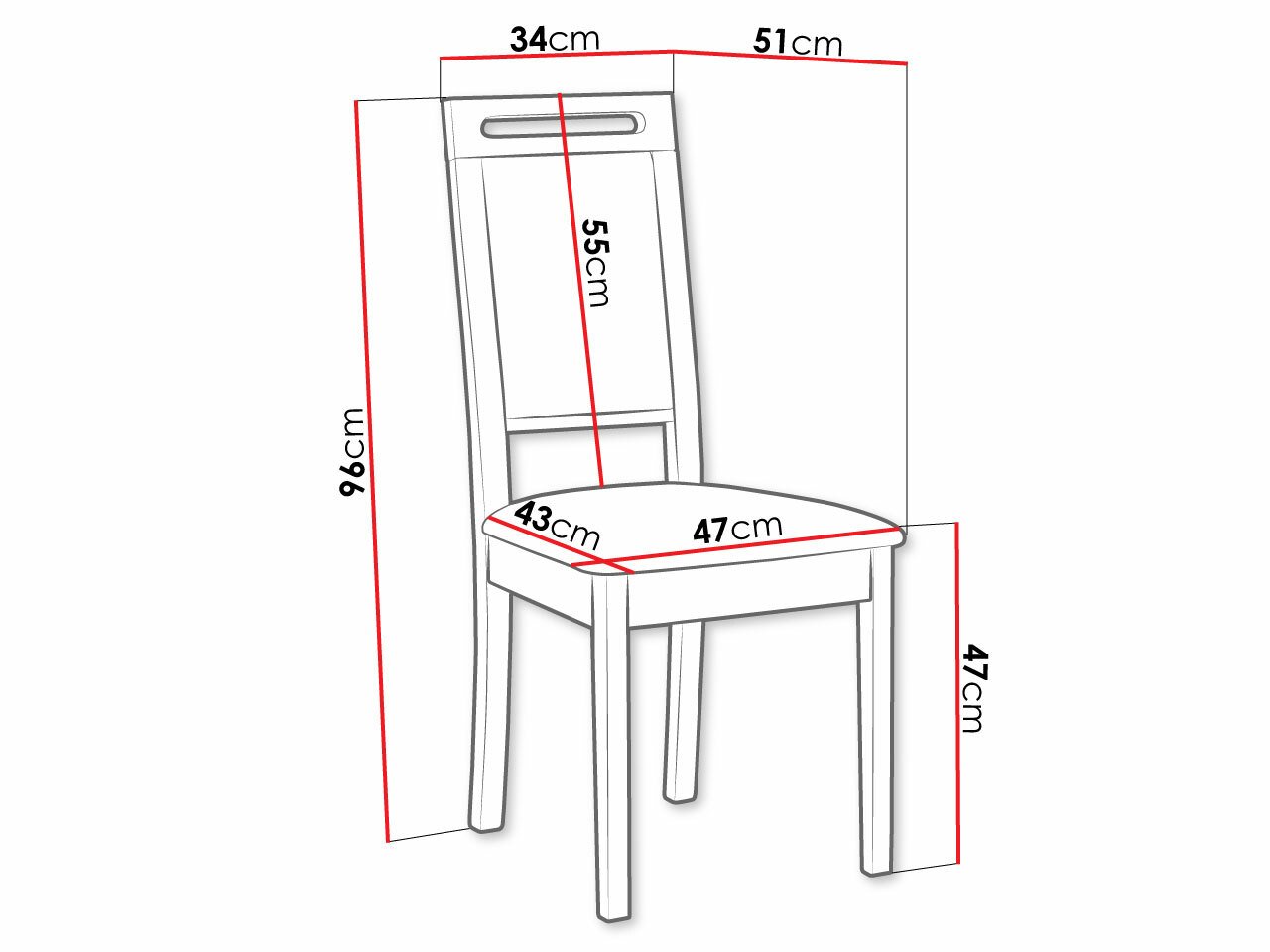 Chaise Victorville 337 (Zetta 297)