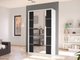 Armoire Closico Fractor V (Blanc + Noir)