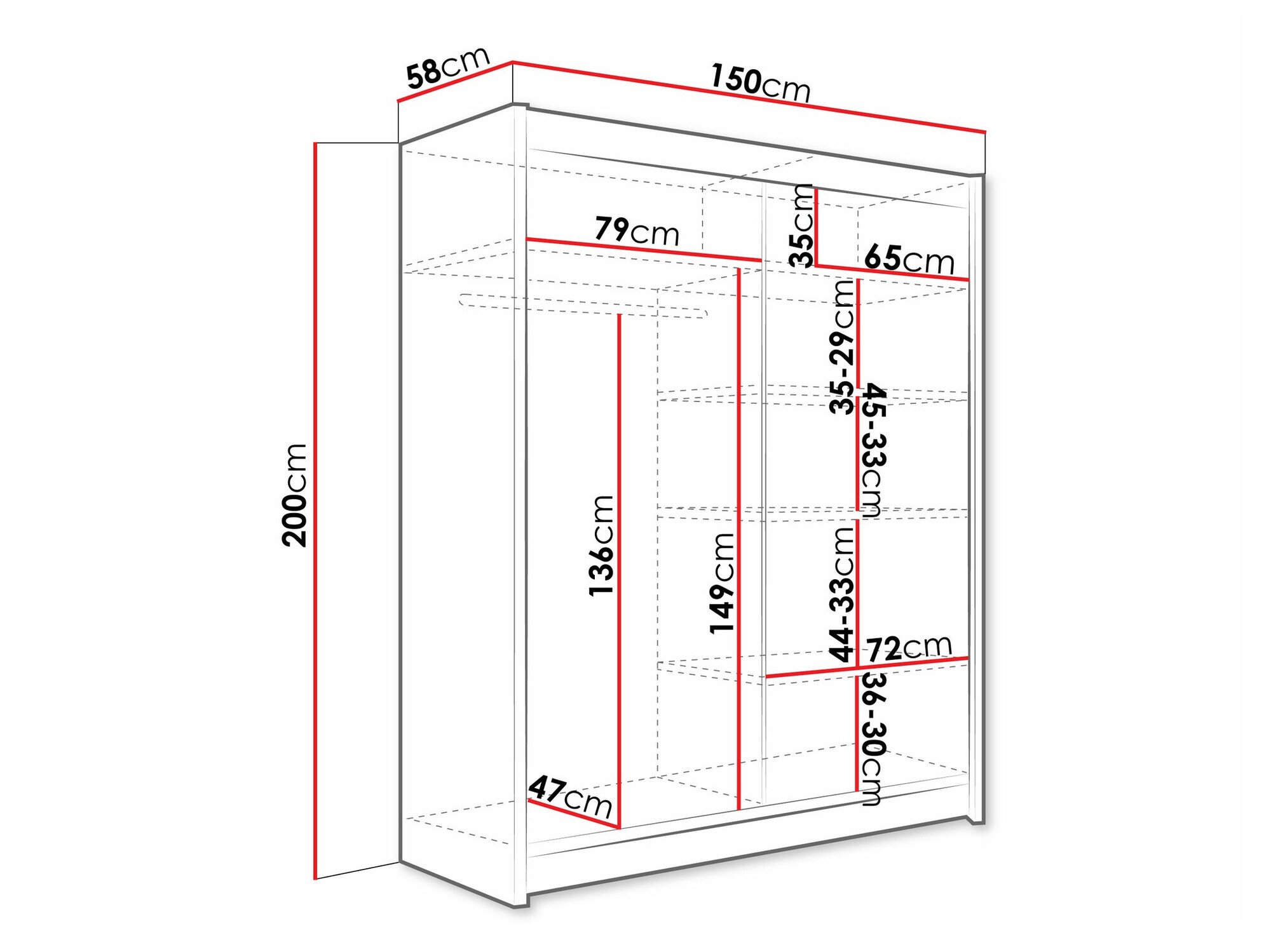 Armoire Closico Camera III (Cachemire)