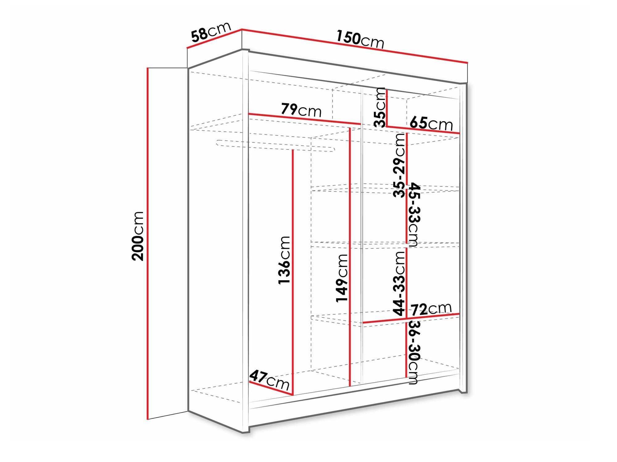 Armoire Closico Camera XI (Cachemire)