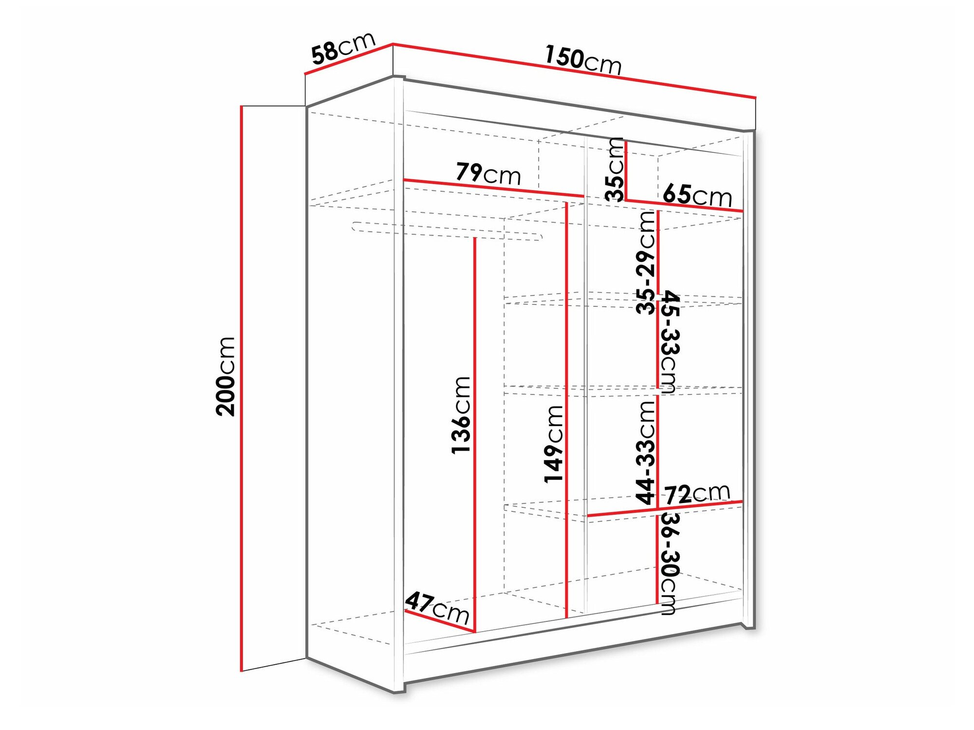 Armoire Closico Camera XII (Truffe chêne)