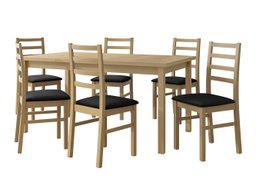 Salle à manger complète Victorville 261 (Sonoma chêne)