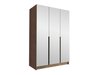 Armoire Closico 196 (Clair bois + Noir)