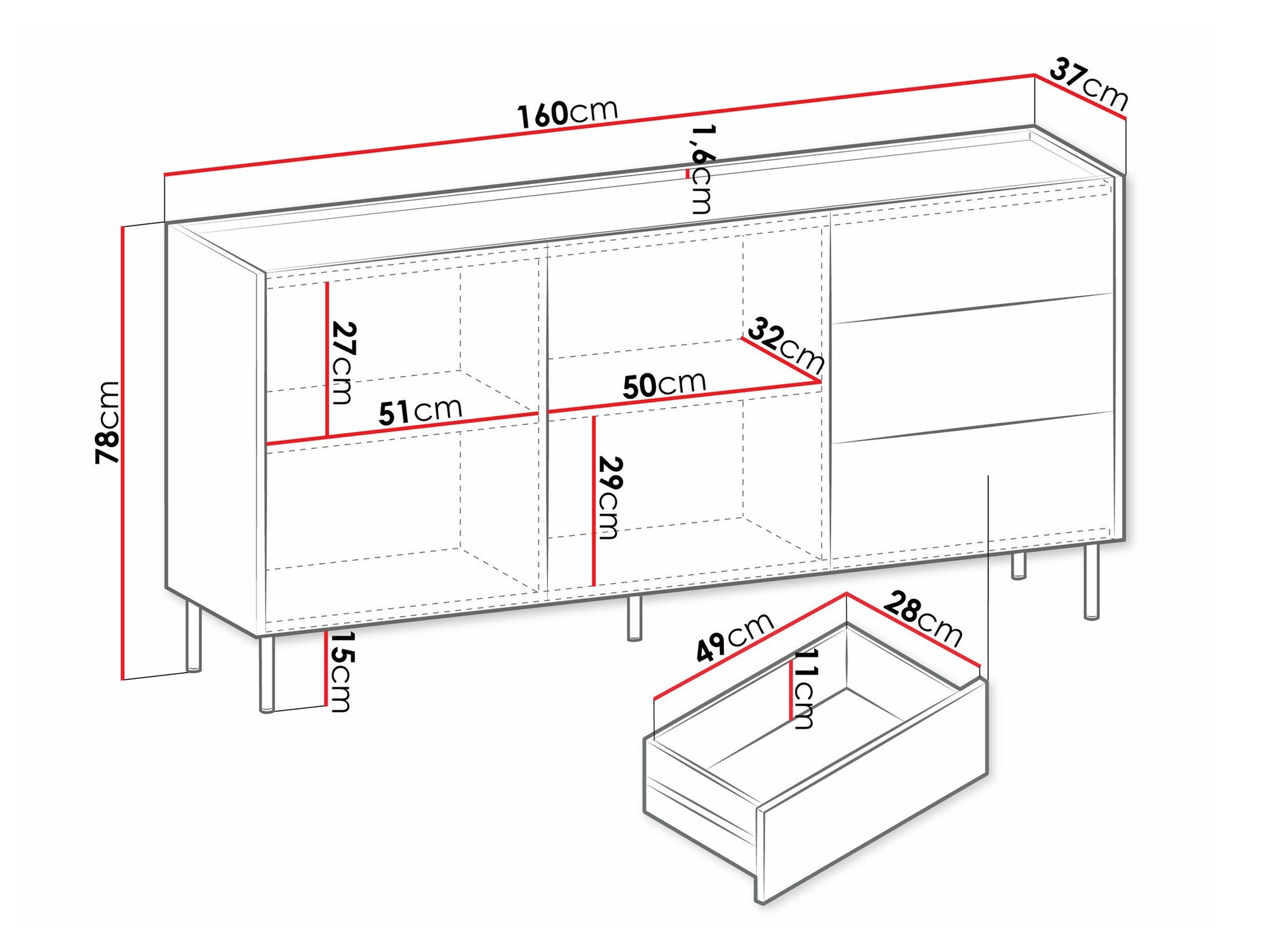 Commode Comfivo Belviro 101