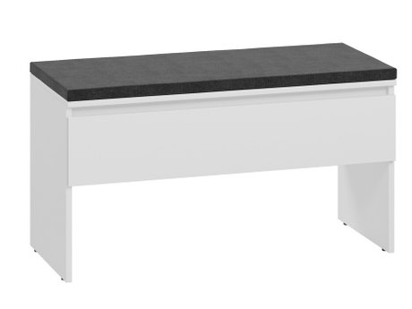 Meubles à chaussures Lorcama 100 (Blanc)