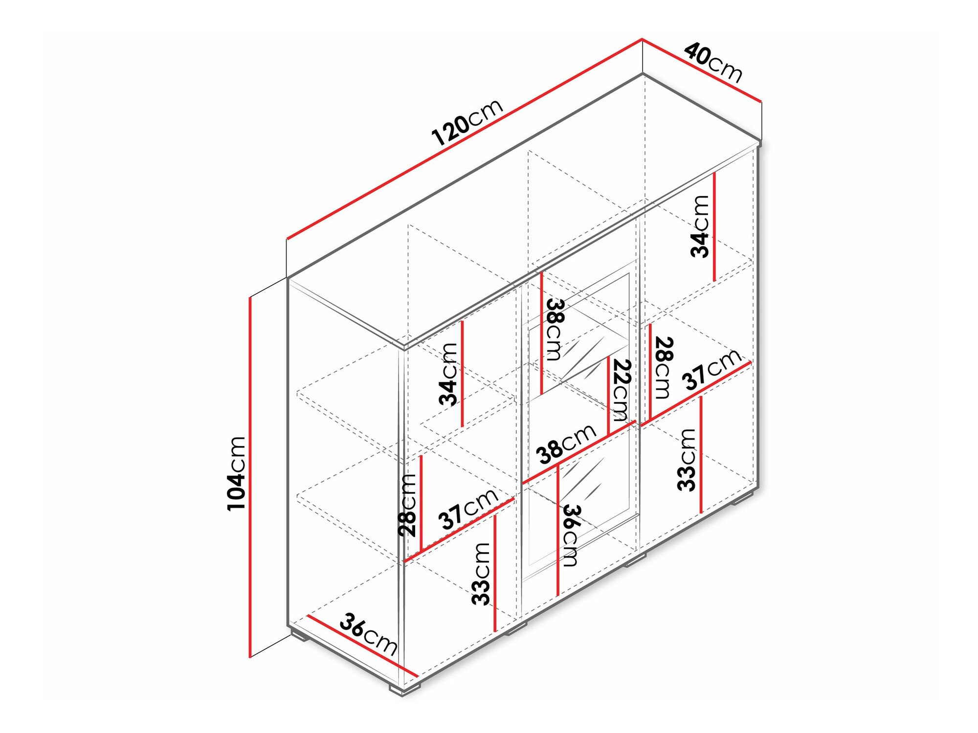 Buffet Sarasota 186 (Graphite)