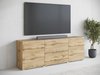 Meuble TV Mirfivo 104 (Chêne wotan)