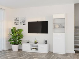 Ensemble de salon Novsore 161 (Blanc)