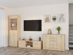 Ensemble de salon Novsore 162 (Sonoma chêne)