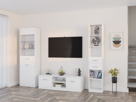 Ensemble de salon Novsore 163 (Blanc)