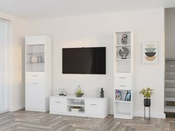 Ensemble de salon Novsore 163 (Blanc)