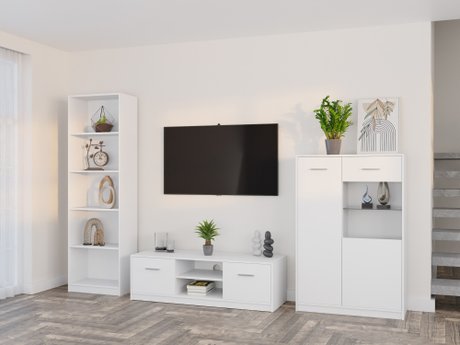 Ensemble de salon Novsore 164 (Blanc)