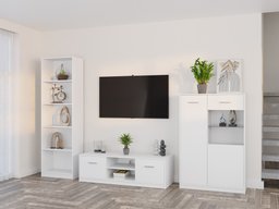 Ensemble de salon Novsore 164 (Blanc)