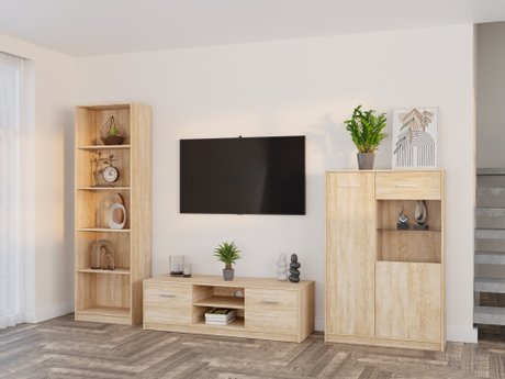 Ensemble de salon Novsore 164 (Sonoma chêne)