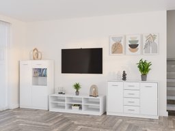 Ensemble de salon Novsore 165 (Blanc)