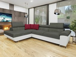 Canapé d'angle Comfivo Ruta II (Soft 017 + Uttario Velvet 2971 + Kronos 02)