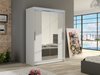 Armoire Closico 133 (Blanc)