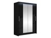 Armoire Closico 133 (Noir)