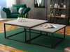 Ensemble tables basses Oswego 101 (Cachemire + Noir)