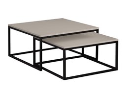 Ensemble tables basses Oswego 101 (Cachemire + Noir)