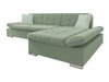 Canapé d'angle Comfivo Sanitas I (Uttario Velvet 2954 + Evo 29)