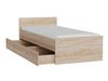 Lit Novsore 126 (Sonoma chêne)