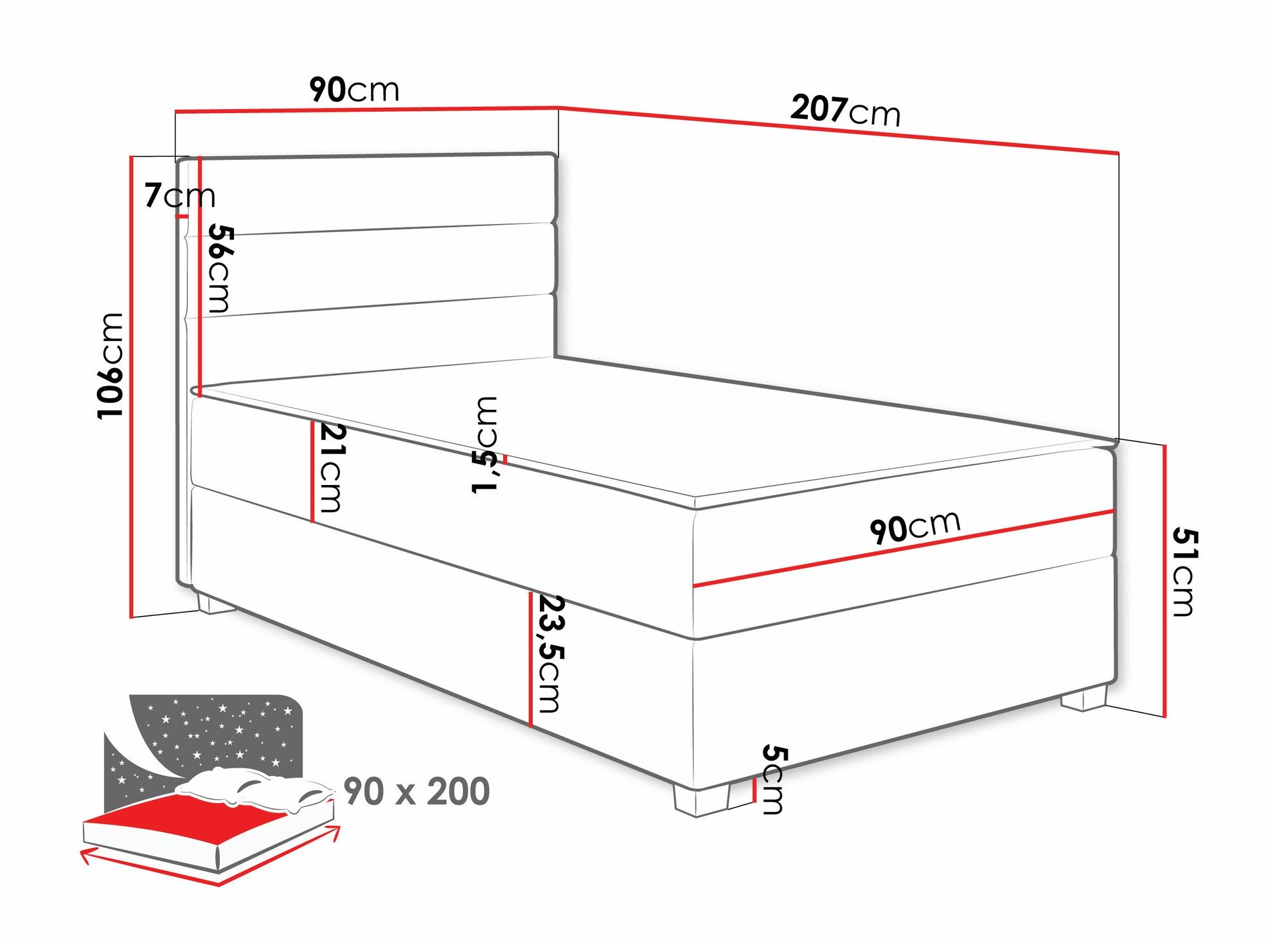 Lit continental Sanford 104 (Manila 02)