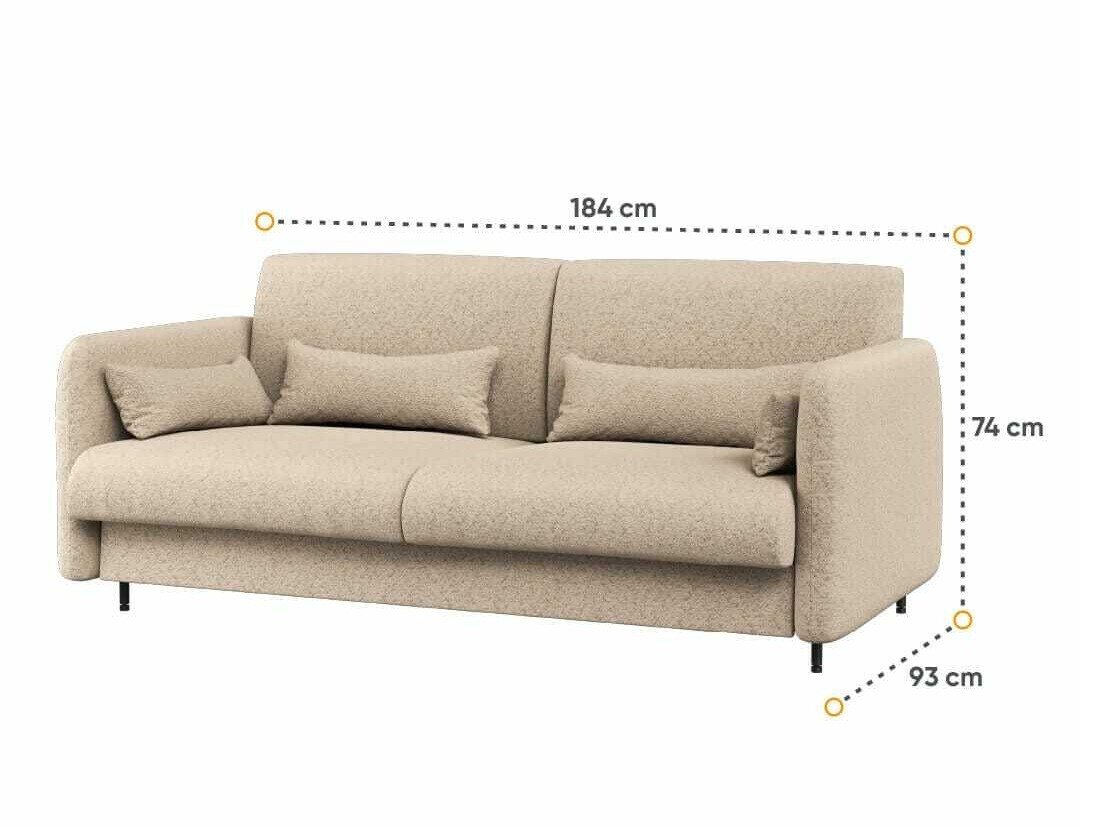 Ensemble de meubles Concept Pro Lenart VI (Blanc brillant + Blanc + Bleu)