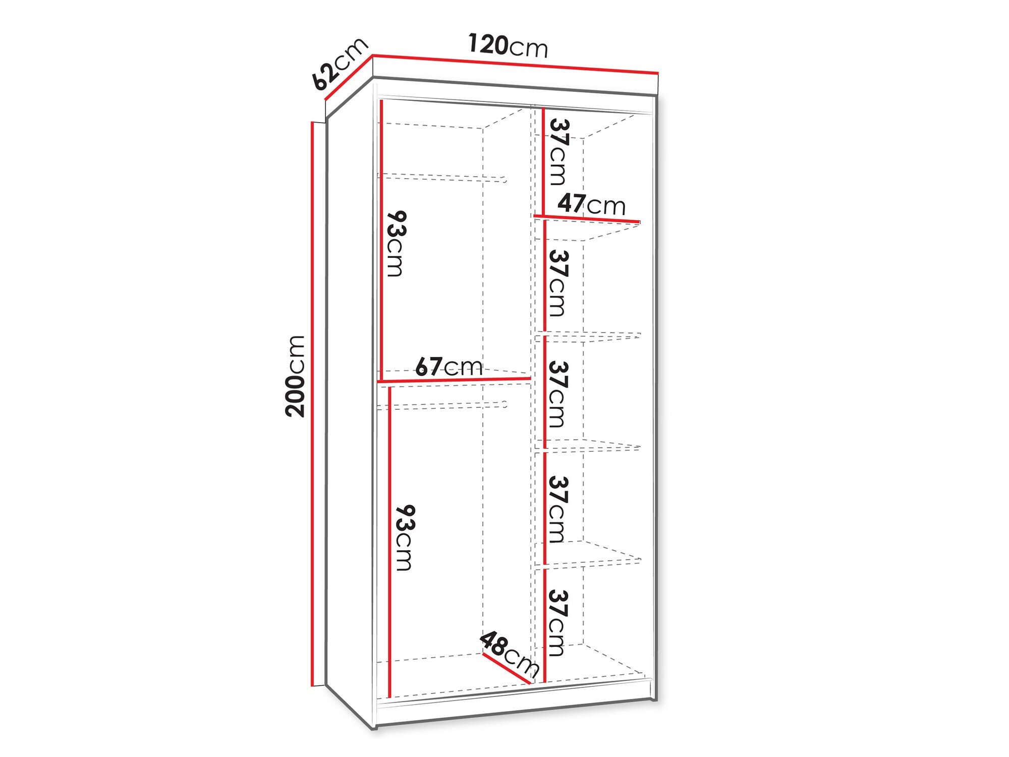 Armoire Hartford 504 (Cachemire)