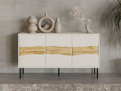 Buffet Monevare 100 (Chêne wotan + Cachemire)