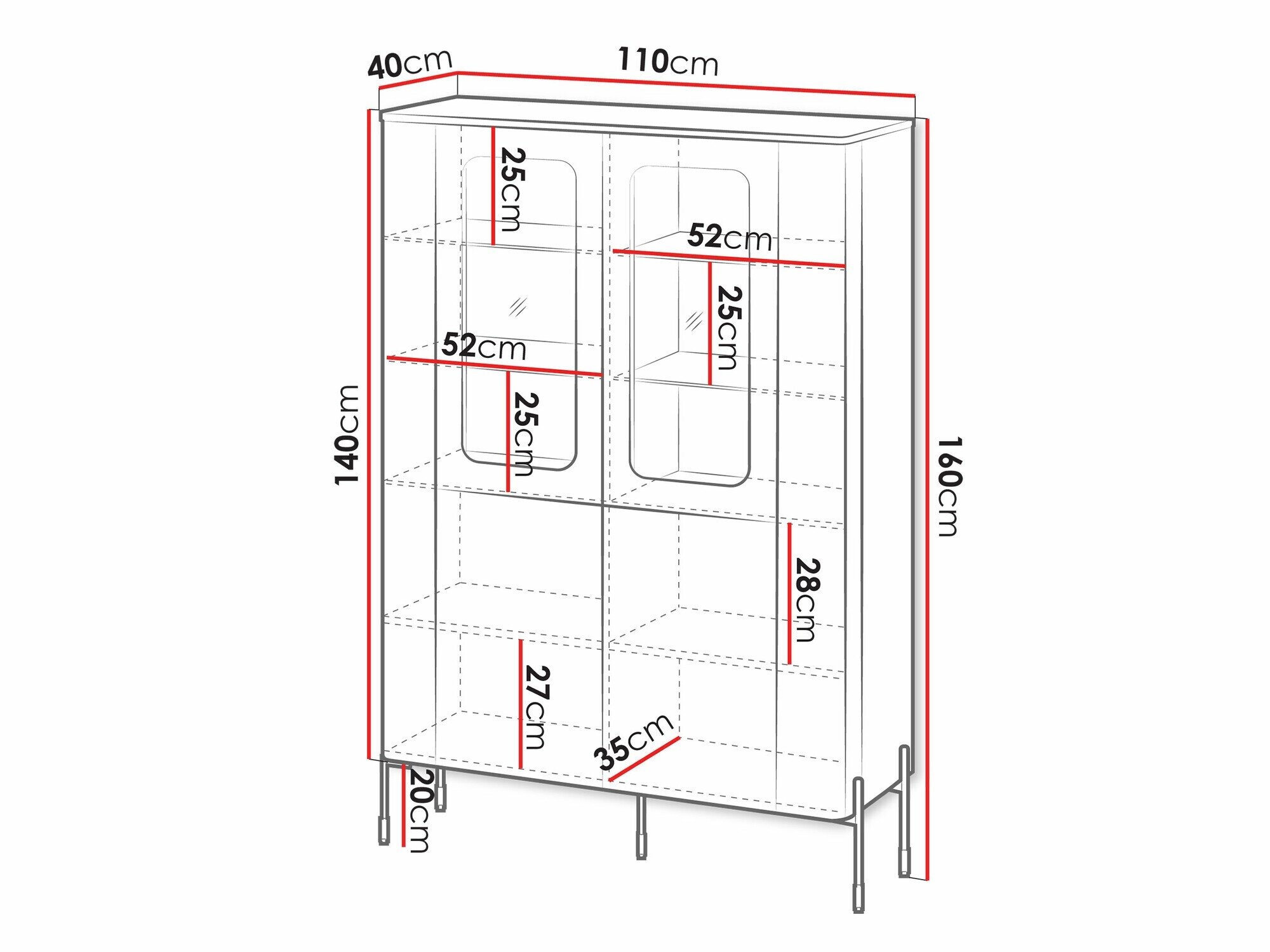 Étagère Nobilitas (Blanc)
