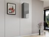 Armoire murale Vilrin VI (Gris + Gris brillant)